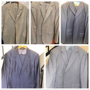 Italian brand 2 & 3 piece suits
